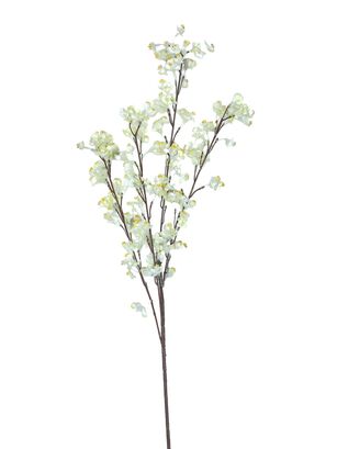 Flor Decorativa Rama Mini Ciruelo Blanco 89Cm ,hi-res