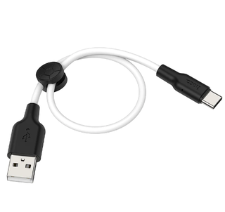 Cable Hoco X21 PLUS USB a TIPO-C de 25cm blanco,hi-res