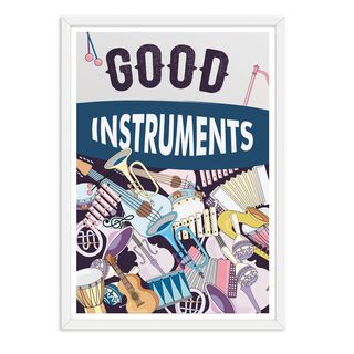 Cuadro Individual Good Instruments  ,hi-res