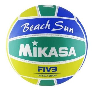 Balon Voleibol Volleyball Voley Playa Mikasa Beach Amarillo,hi-res