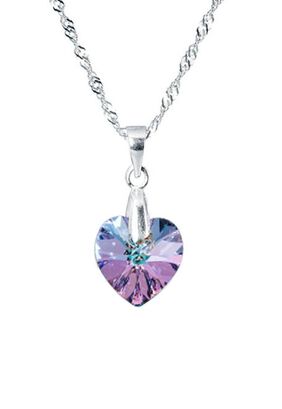 Collar Romance Cristales Genuinos Vitral Light,hi-res