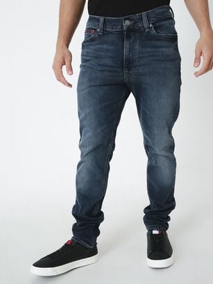 Jeans Skinny Fit Simon Negro Tommy Jeans,hi-res