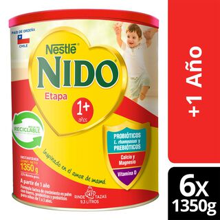 Leche Nido 1+ Protectus® 1350g Tarro X6 ,hi-res