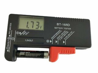 Tester Probador Digital Pila Bateria Aaa Aa 9v C D ai41,hi-res