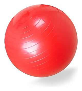 Balón De Ejercicios Con Bombín 75cm Rojo-electromedicina,hi-res