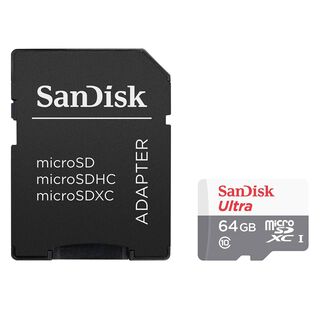 Tarjeta Micro SD SanDisk Ultra SDXC 64GB Clase 10 tarjeta de memoria,hi-res