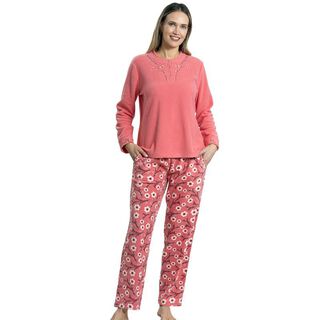 Pijama micropolar con bordado coral Art 241564,hi-res
