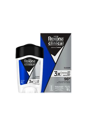 Desodorante en Crema Rexona Clinical Men Clean,hi-res