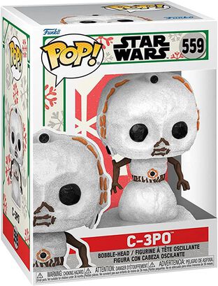 POP Star Wars: Holiday- C-3PO(SNOWMAN),hi-res