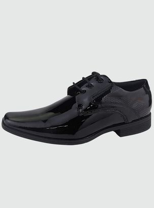 Zapato Ferracini Hombre 6503 Negro Formal,hi-res