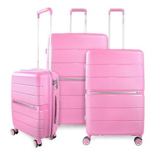Set 3 maletas S+M+L Xpos Rosado Swiss Bag,hi-res