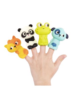B.Toys Finger Puppets 4 Marionetas de Dedo Mascotas (B7340907),hi-res