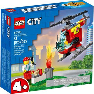 LEGO CITY HELICOPTERO BOMBERO 60318,hi-res