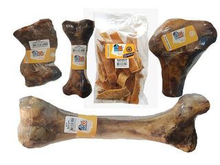 Kit Huesos Para Perros Femur De Vacuno, Cerdo, Snacks,hi-res