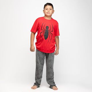 Pijama Niño Spiderman Aracnido Rojo Marvel,hi-res
