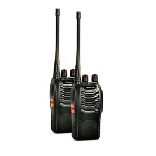 Kit De Radios Walkie Talkie VHF/UHF Recargable Tecnolab 16ch,hi-res