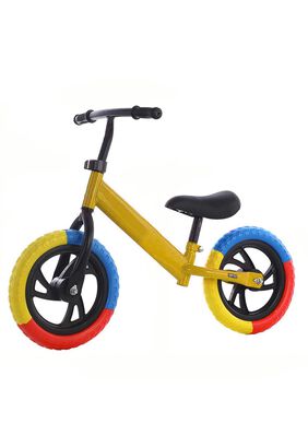 Bicicleta Equilibrio Sin Pedales Infantil Aprendizaje Amarilla,hi-res