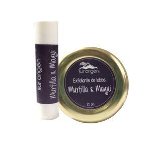 Pack Exfoliante y Lipstick Labial Murtilla Maqui- 100% Natural,hi-res