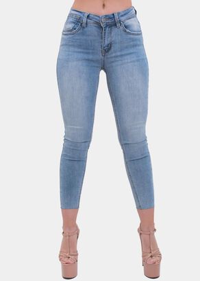 Jeans Skinny Prelavado Elasticado,hi-res