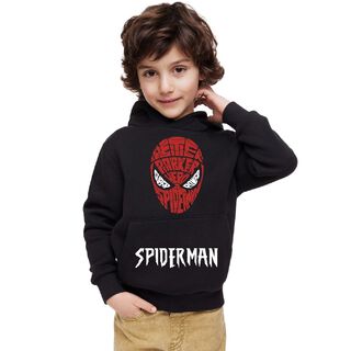 Poleron De Niño Con Capucha Spiderman Peter Parker,hi-res