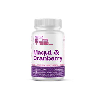Maqui Cranberry Anitoxidante Suplemento Vegano 30 Cápsulas,hi-res