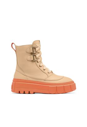 Bota Caribou X Boot Lace Beige Mujer,hi-res