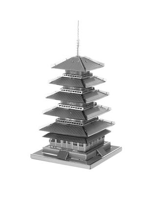 Puzzle 3D de Metal - Templo Japonés de To-ji,hi-res