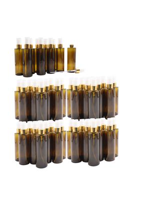 Kit 50 botellas de vidrio atomizador Spray 100ml ambar,hi-res