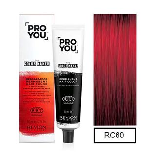 Tintura Rc60 Pro You Rojo Puro 90ml,hi-res