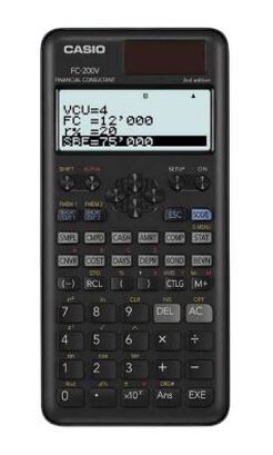 Calculadora Cientifica Financiera Modelo  FC-200V-2,hi-res