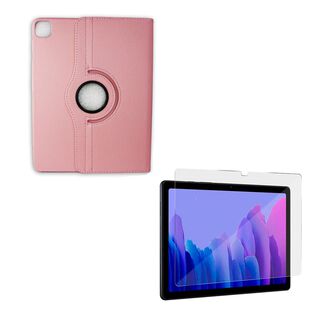 Funda Lamina Para iPad 12.9 Pro 2021 Giratorio Rosa,hi-res