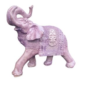 Elefante Decorativo Rosa  30 cm,hi-res
