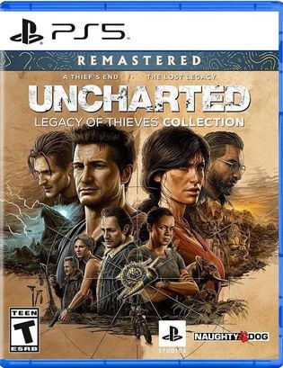 Uncharted Collection Remastered - Playstation 5,hi-res