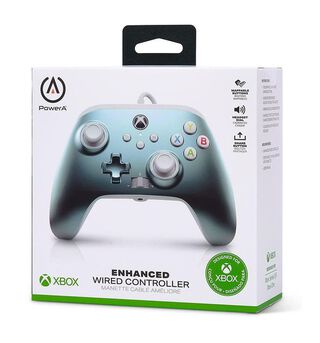 Control PowerA Enhanced Wired Metallic Ice - Xbox s/x,hi-res