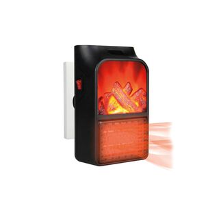 Mini Calefactor Portatil Pantalla Efecto Fuego Doma,hi-res