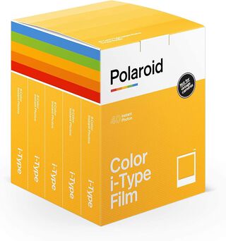 Papel fotográfico Polaroid Color I-type (40 exposiciones),hi-res