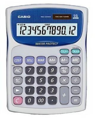 Calculadora Escritorio Casio Wd-220ms,hi-res