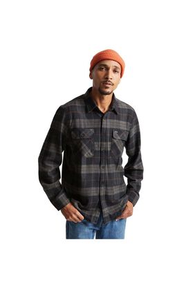 Camisa Bowery Flannel Black Charcoal,hi-res
