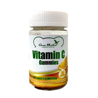 Vitamina C Gummies 30 gomitas Green Medical,hi-res