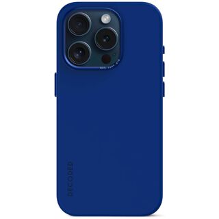 Funda silicona con MagSafe iPhone 15 Pro Max Decoded Azul,hi-res