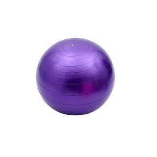 Balon de Pilates Yoga 75cm Con Inflador Morada,hi-res