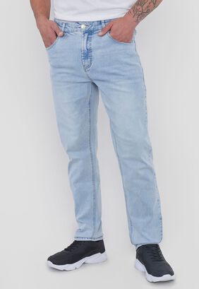 Jeans Hombre Slim Fit Superflex Azul Claro Talla 40 a 42 Corona,hi-res