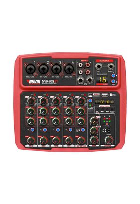 Mixer Analogo Novik NVK-i08BT Red,hi-res