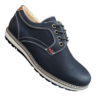 Zapato De Hombre Casual Oxford Ejecutivo - Negro - 7113,hi-res