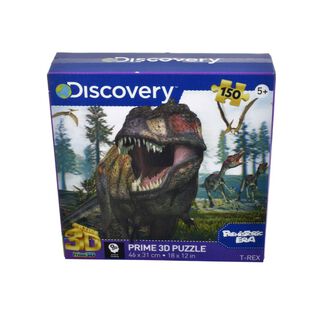 Puzzle 3d De 150 Piezas Dicovery - Animal Planet - T-rex,hi-res