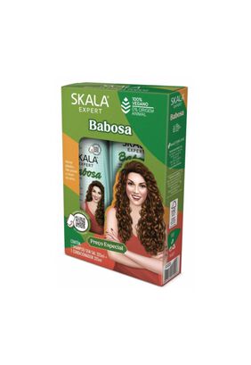 Kit Shampoo Acondicionador Babosa Aloe Vera Skala 325ml c/u,hi-res