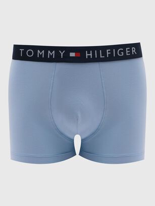 Trunk Solid Con Logo En Cintura Celeste Tommy Hilfiger,hi-res