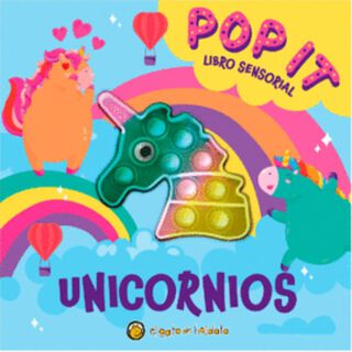 Pop It Libro Sensorial - Unicornios,hi-res