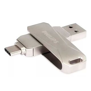 Pendrive Philips FM64DC125B Snap Tipo C 64GB USB 3.0,hi-res