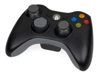 Control Inalaacutembrico Xbox 360 Negro